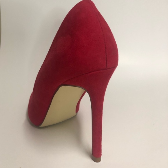 Red Pointed Toe Pump high just fab - Picture 2 of 6